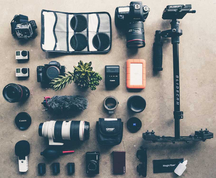 photography equipents